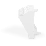 Digitus Frontplatte 2Port abgewinkelt, für Rahmen DN-93802-5-SH, Blende weiß, 45x45mm