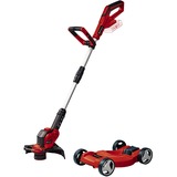 EINHELL Akku-Rasentrimmer GE-CT 18/28 Li TC - Solo, 18Volt rot/schwarz, ohne Akku und Ladegerät