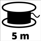 EINHELL Akku-Rasentrimmer GE-CT 18/28 Li TC - Solo, 18Volt rot/schwarz, ohne Akku und Ladegerät