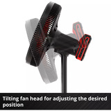 EINHELL GE-CF 18/320 P Li-Solo, Ventilator schwarz/rot, Akku-Ventilator, Lieferung ohne Akku und Ladegerät