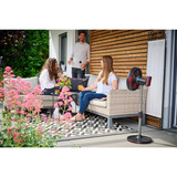 EINHELL GE-CF 18/320 P Li-Solo, Ventilator schwarz/rot, Akku-Ventilator, Lieferung ohne Akku und Ladegerät