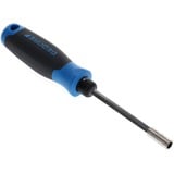 GEDORE Knarren-Schraubendreher SilentGEAR 1/4" schwarz/blau, Umschaltung per Drehring