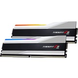 G.Skill DIMM 64 GB DDR5-5600 (2x 32 GB) Dual-Kit, Arbeitsspeicher silber, F5-5600J2834F32GX2-TZ5RS, Trident Z RGB, INTEL XMP