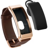 Huawei TalkBand B6, Smartwatch schwarz, Classic (Lederarmband) in Mocha Brown