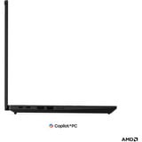 Lenovo ThinkPad T14 AMD G7 (21WV0027GE), Notebook schwarz, AMD Ryzen AI 5 PRO 440, AMD Radeon 840M, 32 GB DDR5, 512 GB (512 GB SSD), Windows 11 Pro