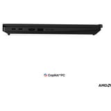 Lenovo ThinkPad T14 AMD G7 (21WV0027GE), Notebook schwarz, AMD Ryzen AI 5 PRO 440, AMD Radeon 840M, 32 GB DDR5, 512 GB (512 GB SSD), Windows 11 Pro