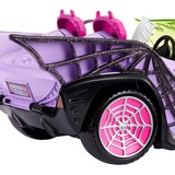 Mattel Monster High Ghoul Mobile mit Haustier und Eiskühlerzubehör, Spielfahrzeug 