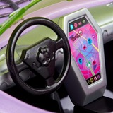 Mattel Monster High Ghoul Mobile mit Haustier und Eiskühlerzubehör, Spielfahrzeug 