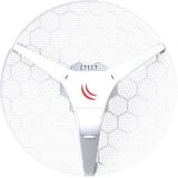 MikroTik LHG 5 3pack (RBLHG5kit), Richtfunk-Antenne weiß, Dual-Chain-CPE (24,5 dBi, 5 GHz) mit integrierter Punkt-zu-Punkt-Antenne