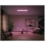 Philips HUE White & Color Ambiance Rechteckige Panelleuchte Surimu, LED-Leuchte weiß, 30 x 120 cm