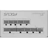 Seasonic FOCUS GX-750 V4 ATX3.1 White Edition, PC-Netzteil weiß, 1x 12VHPWR, 2x PCIe, Kabel-Management, 750 Watt
