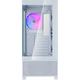 SilverStone Lucid 05, Tower-Gehäuse weiß, 270° Panoramaglas-Design