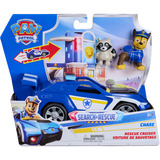 Spin Master Paw Patrol - Search & Rescue: Chase' Rescue Cruiser mit 2 Figuren, Spielfahrzeug 