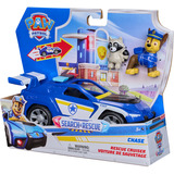 Spin Master Paw Patrol - Search & Rescue: Chase' Rescue Cruiser mit 2 Figuren, Spielfahrzeug 