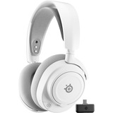 SteelSeries Arctis Nova 7P Wireless Gen 2, Gaming-Headset weiß, Bluetooth, 2.4 GHz-USB-Dongle, (optimiert für PlayStation)