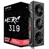 XFX Radeon RX 6950 XT Speedster MERC 319 Black Gaming 16GB, Grafikkarte RDNA 2, GDDR6, 3x DisplayPort, 1x HDMI 2.1