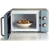 Ariete Vintage Mikrowelle creme/blau, 20 Liter