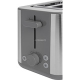 Braun Toaster PurShine HT 1510 GY edelstahl/grau, 900 Watt, für 2 Scheiben Toast