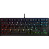 CHERRY G80-3000N RGB TKL, Tastatur schwarz, DE-Layout, Cherry MX Silent Red