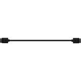 Corsair iCUE LINK Kabel, 200mm, gerade schwarz, 2 Stück