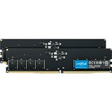 Crucial DIMM 32 GB DDR5-5200 Kit, Arbeitsspeicher schwarz, CT2K16G52C42U5