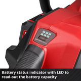 EINHELL Professional Akku-Kettensäge GP-LC 36/40 Li BL-Solo, 36Volt (2x18V) rot/schwarz, ohne Akku und Ladegerät