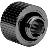 EKWB EK-Quantum Torque Extender Static MM 14 - Black Nickel, Verbindung schwarz/silber