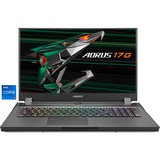 GIGABYTE AORUS 17G KD-72DE325SH, Gaming-Notebook dunkelgrau, Windows 10 Home 64-Bit, 300 Hz Display, 512 GB SSD