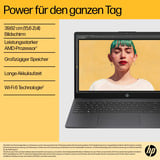 HP 15-fc0065ng, Notebook schwarz, AMD Ryzen 5 7430U, AMD Radeon Graphics, 32 GB DDR4, 512 GB (512 GB SSD), ohne Betriebssystem