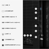 Hisense ULED 85E8S MiniLED, QLED-Fernseher 215 cm (85 Zoll), schwarz/dunkelgrau, UltraHD/4K, Triple Tuner, Subwoofer, 144Hz Panel