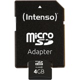 Intenso microSDHC 4 GB, Speicherkarte Class 4