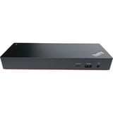 Lenovo ThinkPad Thunderbolt 4 Dock Generalüberholt, Dockingstation schwarz/rot