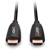 Lindy Fibre Optic Hybrid HDMI 2.1 8K60 Kabel schwarz, 10 Meter, AOC-Kabel