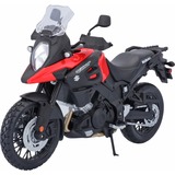 Maisto Suzuki V-Storm, Modellfahrzeug rot/schwarz, 1:12