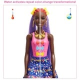 Mattel Barbie Color Reveal Glitzer! Haarwechsel Puppe Glitzerblau mit 25 Überraschungen