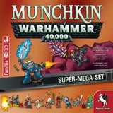 Pegasus Munchkin Warhammer 40K Super Mega Set, Kartenspiel 