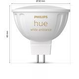 Philips Hue White Ambiance MR16 Smarter Spot Doppelpack 400 lm, LED-Lampe 