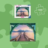 Ravensburger Puzzle Beautiful Walkways - Romantischer Steg am Lac d'Annecy 1000 Teile