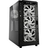Sharkoon TG6M RGB Generalüberholt, Tower-Gehäuse schwarz, Seitenteil aus gehärtetem Glas