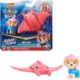 Spin Master Paw Patrol Aqua Pups - Hero Pups-Set mit Skye-Welpenfigur und Rochen-Figur, Spielfigur 