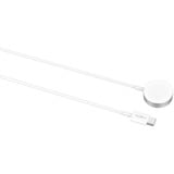 Ansmann USB-C Ladekabel für Apple Watch weiß, 100cm