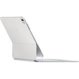 Apple Magic Keyboard für 13" iPad Pro (M4), Tastatur weiß, UK-Layout, Scherenmechanik