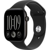 Apple Watch Series 12, Smartwatch schwarz, Aluminium, 46 mm, Sportarmband schwarz M/L, Cellular