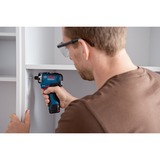 Bosch Akkuschrauber GSR 12V-35 HX Professional, 12Volt blau/schwarz, 2x Li-Ion Akku 3Ah, L-BOXX