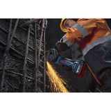 Bosch Professional Akku-Winkelschleifer GWX 18V-11PS Professional solo, 18Volt blau/schwarz, ohne Akku und Ladegerät, X-LOCK-Klicksystem, Zusatzhandgriff 
