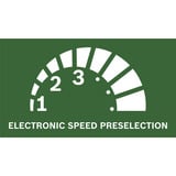 Bosch Schwingschleifer PSS 250 AE grün, 250 Watt, Koffer, 25-teiliges Zubehörset