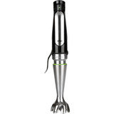 Braun MultiQuick 9 Stabmixer MQ 9147X edelstahl/schwarz, 1.200 Watt, mit 2 Zerkleinerern, Kartoffelstampfer, Schneebesen