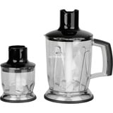 Braun MultiQuick 9 Stabmixer MQ 9147X edelstahl/schwarz, 1.200 Watt, mit 2 Zerkleinerern, Kartoffelstampfer, Schneebesen