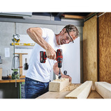 EINHELL Akku-Bohrschrauber TC-CD 18/35 Li - Solo, 18Volt rot/schwarz, ohne Akku und Ladegerät