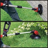 EINHELL Power X-Change Akku-Rasentrimmer GE-CT 18 Li, 18Volt rot/schwarz, Li-Ionen Akku 2,5Ah